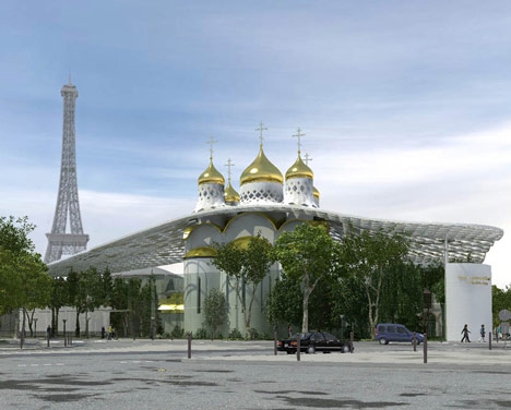 Cultural and Spiritual Russian Orthodox Center in Paris by Arch Group Cultural and Spiritual Russian Orthodox Center in Paris by Arch Group