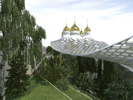 Cultural and Spiritual Russian Orthodox Center in Paris by Arch group Cultural and Spiritual Russian Orthodox Center in Paris by Arch group