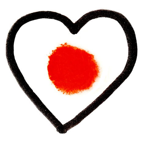 Heart for Japan Worldwide Campaign by Delphine Perrot