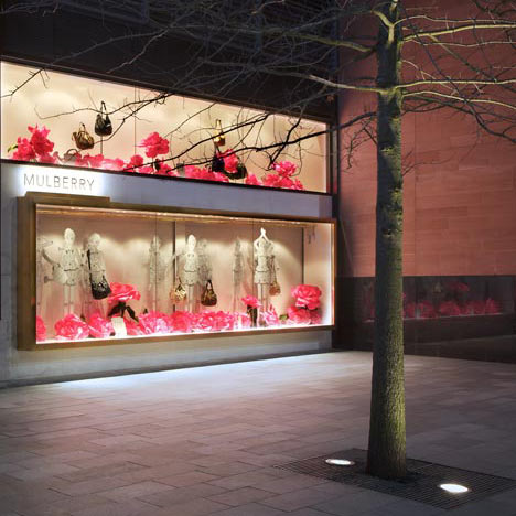 Mulberry Manchester store by Universal Design Studio