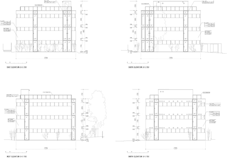 Office building by Takeshi Hosaka Architects