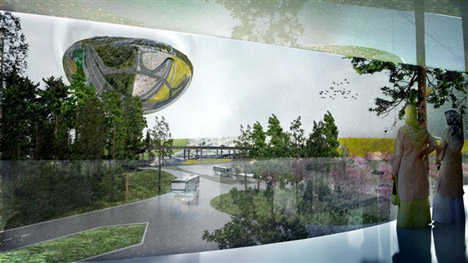 Stockholmsporten master plan by BIG