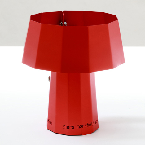 The Espresso Lamp by Piers Mansfield-Scaddan