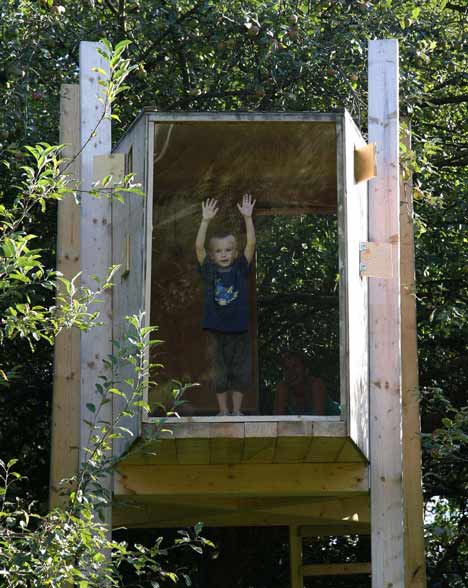 Tree House by Ravnikar Potokar