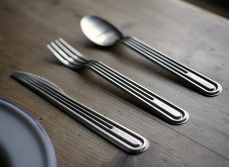 Stamp Cutlery by Tomás Alonso for Italesse