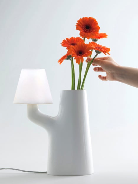 Touch Lamp Vase by Roger Arquer for Bosa