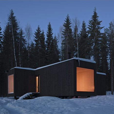 Four-cornered villa by Avanto Architects Four-cornered villa by Avanto Architects