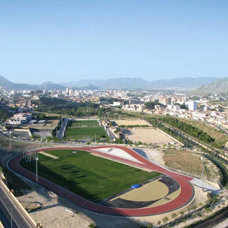 3D Athletics Track by Subarquitectura