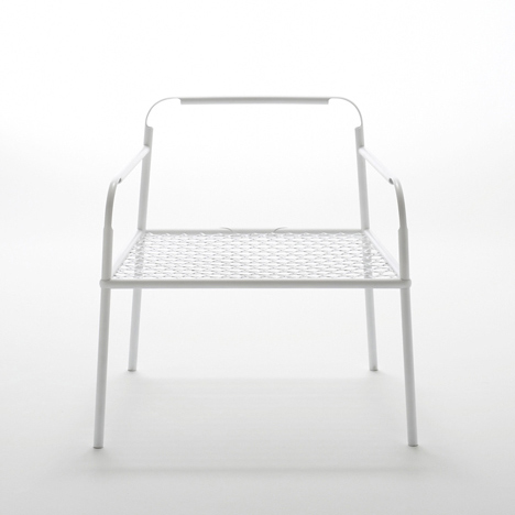 Bamboo-steel chair by Nendo for Yii Bamboo-steel chair by Nendo for Yii
