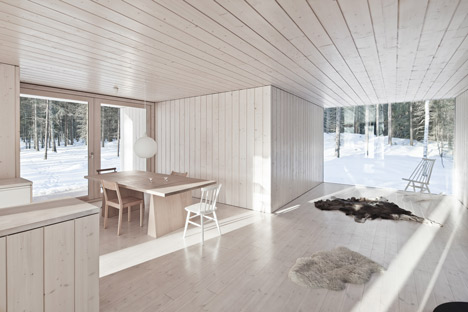 Four-cornered villa by Avanto Architects Four-cornered villa by Avanto Architects