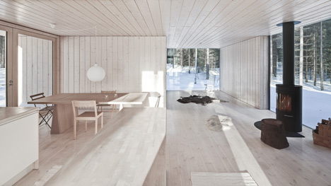 Four-cornered villa by Avanto Architects Four-cornered villa by Avanto Architects