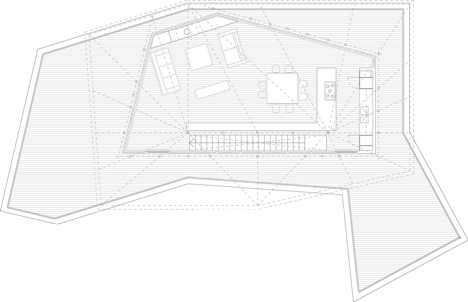 House At Punta Chilen by dRN Architects
