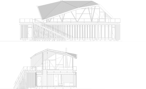House At Punta Chilen by dRN Architects
