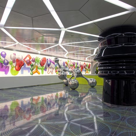 Naples Metro Station by Karim Rashid