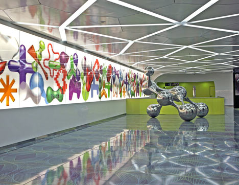 Naples Metro Station by Karim Rashid