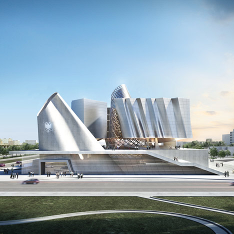 Parliamentary Complex of the Republic of Albania by Coop Himmel B(l)au