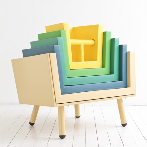 Stacking Throne by Laurens van Wieringen