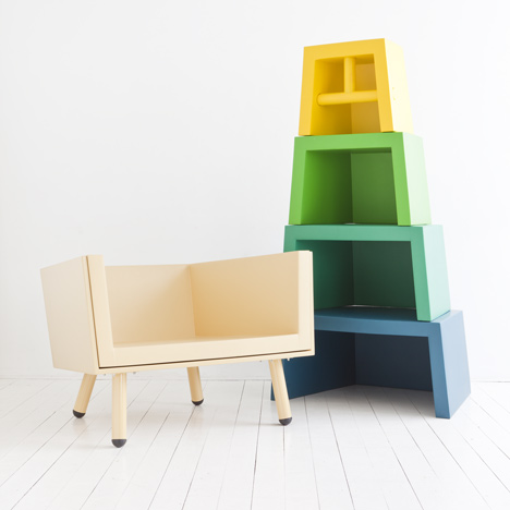 Stacking Throne by Laurens van Wieringen Stacking Throne by Laurens van Wieringen
