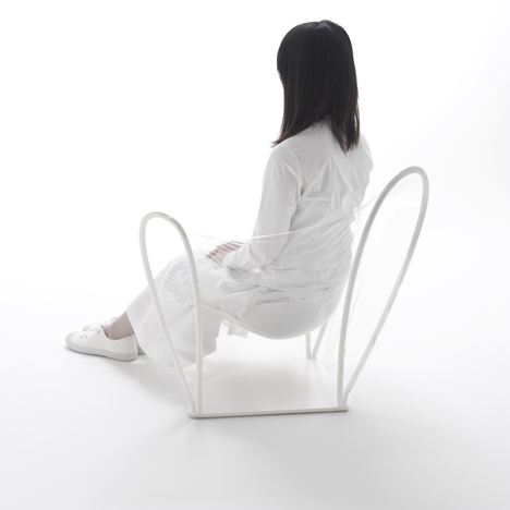Transparent Chair by Nendo