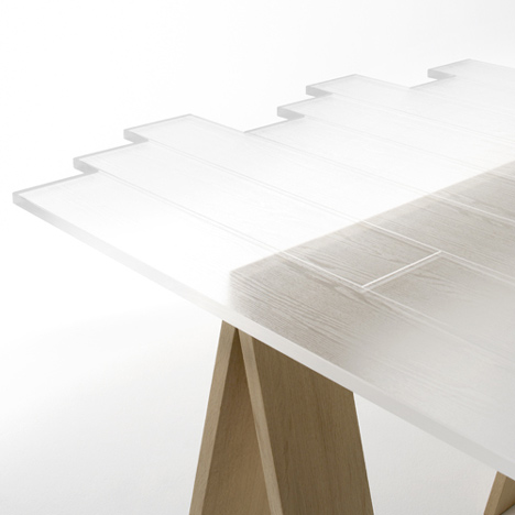 Transparent Table by Nendo Transparent Table by Nendo