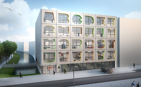 Alphabet Building by MVRDV