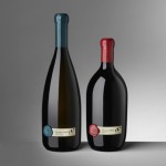 UNA wine bottles by Cibicworkshop