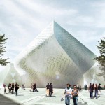 Dezeen Screen: Cultural Centre in Tirana by BIG