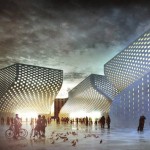 Cultural centre in Tirana by BIG