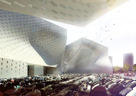 Cultural centre in Tirana by BIG