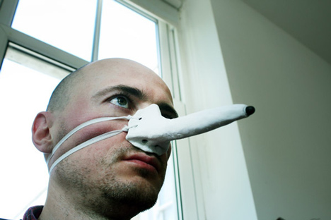 Finger-nose Stylus by Dominic Wilcox Finger-nose Stylus by Dominic Wilcox