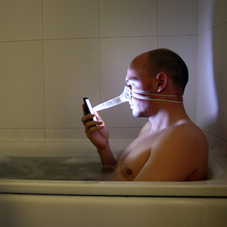 Finger-nose Stylus by Dominic Wilcox