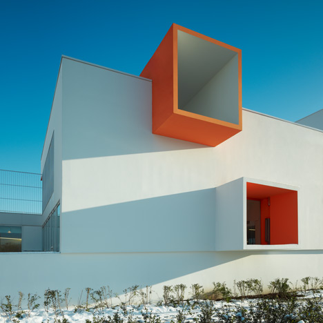 Josephine Baker group of schools by Dominique Coulon & Associés