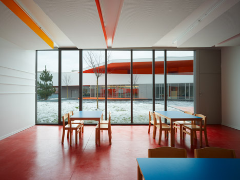 Josephine Baker group of schools by Dominique Coulon & Associés
