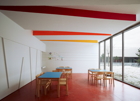 Josephine Baker group of schools by Dominique Coulon & Associés