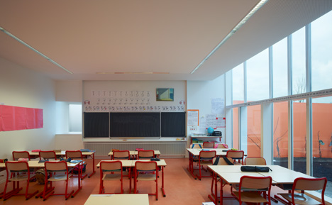 Josephine Baker group of schools by Dominique Coulon & Associés