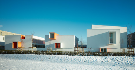 Josephine Baker group of schools by Dominique Coulon & Associés