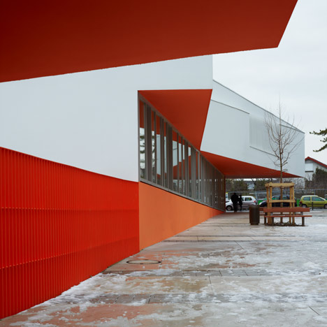 Josephine Baker group of schools by Dominique Coulon & Associés