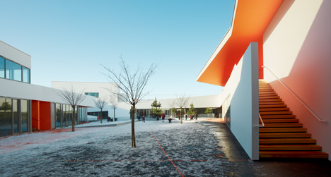 Josephine Baker group of schools by Dominique Coulon & Associés