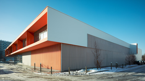 Josephine Baker group of schools by Dominique Coulon & Associés