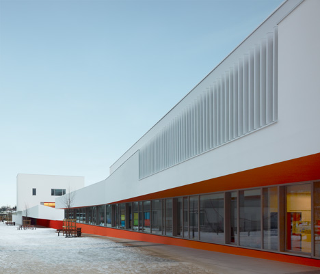 Josephine Baker group of schools by Dominique Coulon & Associés
