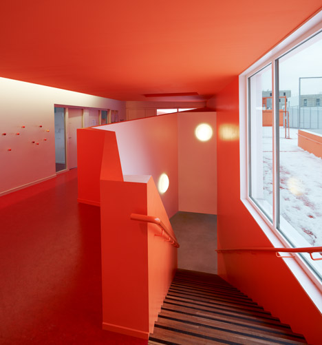 Josephine Baker group of schools by Dominique Coulon & Associés