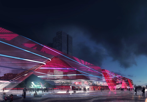 Shenzhen Cultural Centre by Mecanoo Shenzhen Cultural Centre by Mecanoo