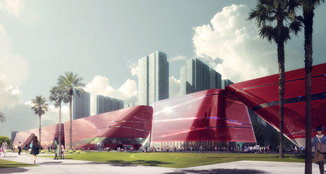 Shenzhen Cultural Centre by Mecanoo Shenzhen Cultural Centre by Mecanoo