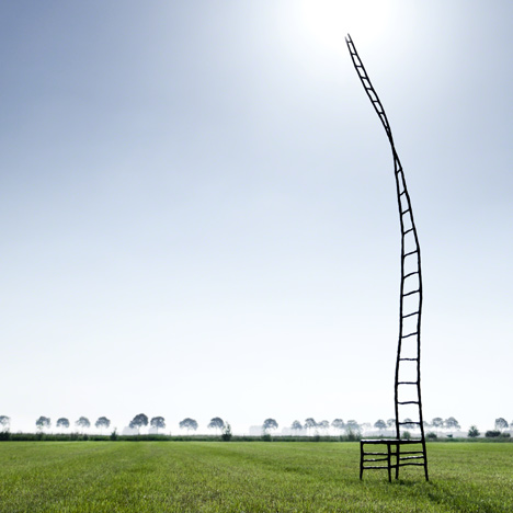 The Empty Chair by Maarten Baas for Amnesty International