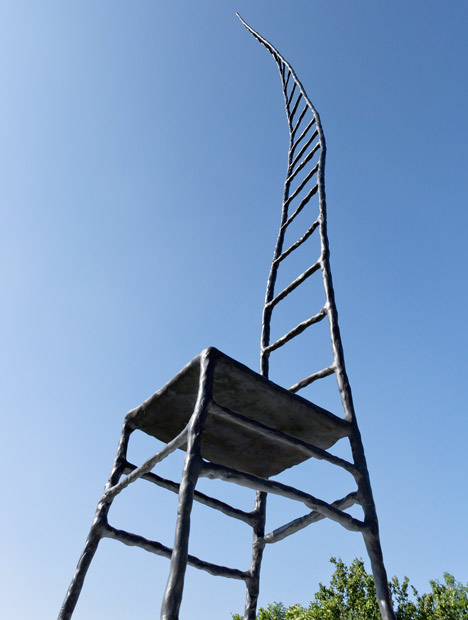 The Empty Chair by Maarten Baas for Amnesty International