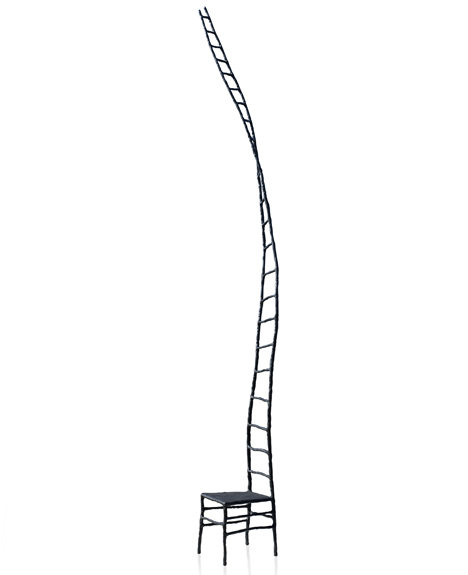 The Empty Chair by Maarten Baas for Amnesty International