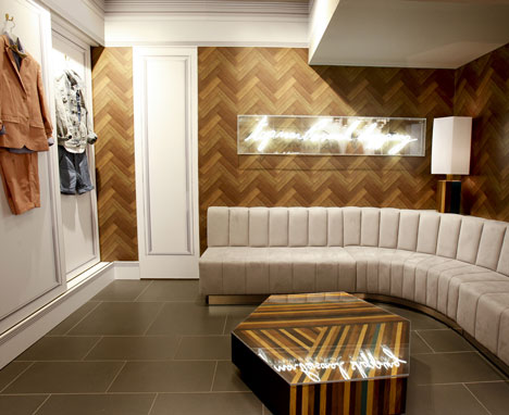 Topman personal shopping suite by Lee Broom