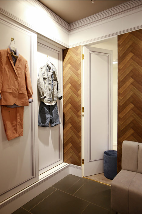 Topman personal shopping suite by Lee Broom