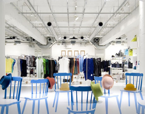 3D Chairs by Yoichi Yamamoto for Issey Miyake