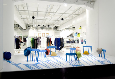 3D Chairs by Yoichi Yamamoto for Issey Miyake